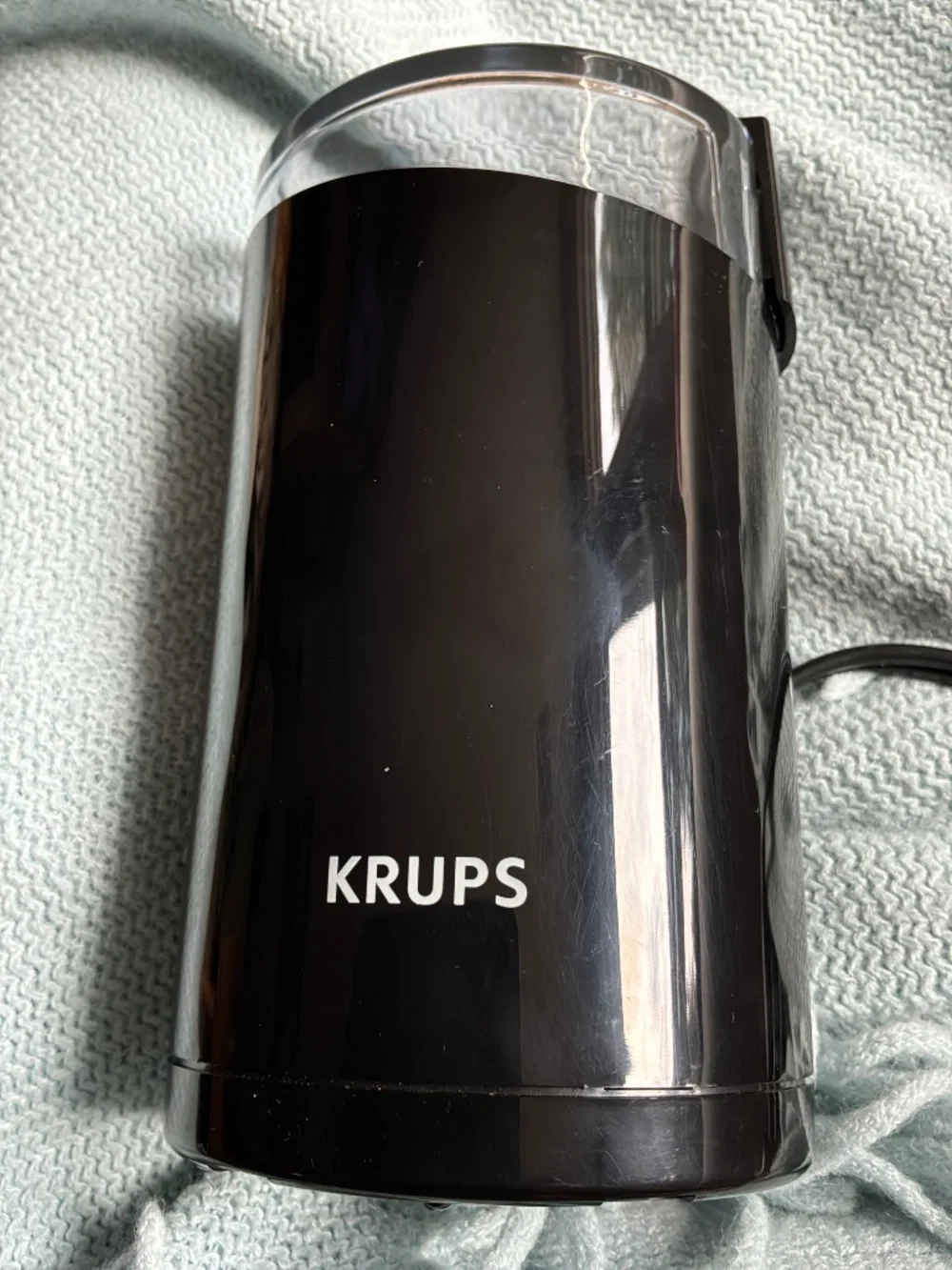 NIB KRUPS Fast Touch Electric Coffee & Spice Grinder F203 Black